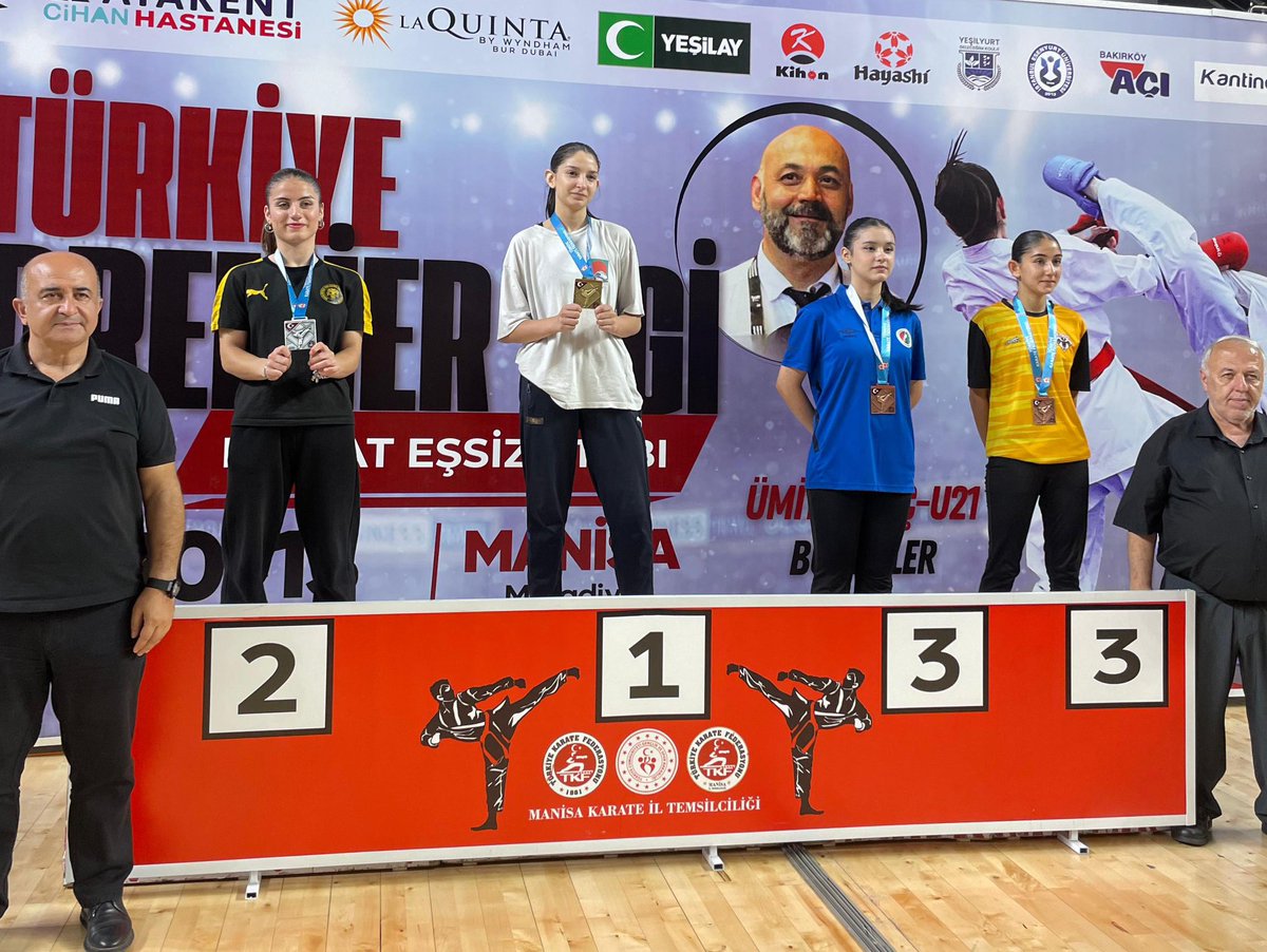 Afyonlu Sporcular Türkiye Karate Premier Ligi’nde Derece Elde Etti