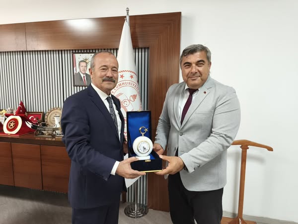 Afyon Milletvekili Taytak, İl Milli Eğitim Müdürü Sünnetci'yi Ziyaret Etti