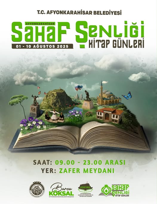 Afyon'da Sahaf Şenliği Kitap Günleri Başlıyor