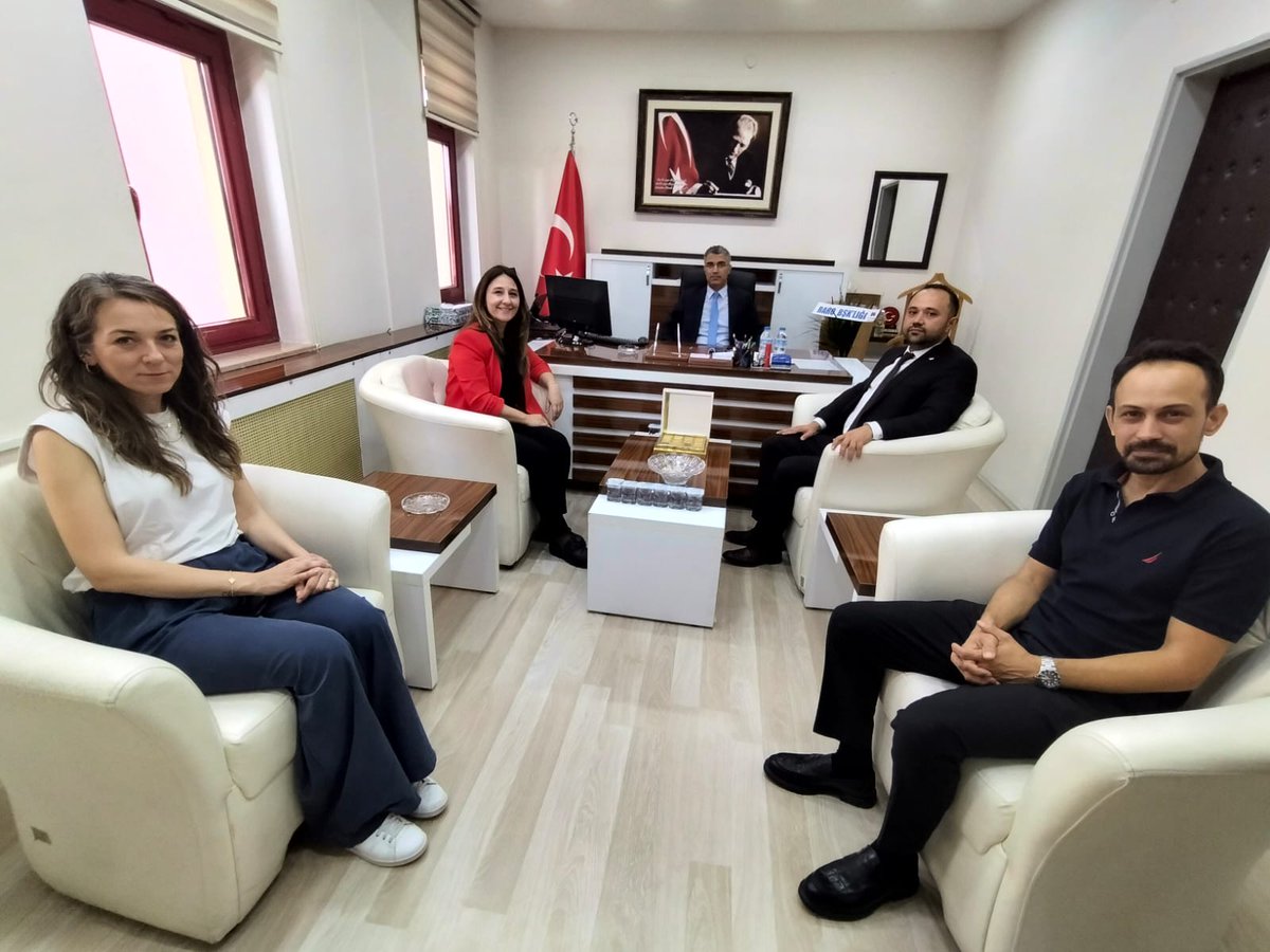 Afyon Barosu, Yeni Başsavcı Vekili Salih Kılıç’ı Ziyaret Etti