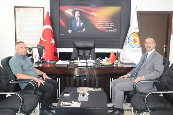 Afyon Ticaret ve Sanayi Odası Meclis Başkanı Çelik, Çay Belediye Başkanı Kantartopu'nu Ziyaret Etti