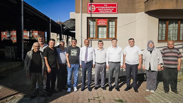 MHP'li Taytak, Afyon'da Mahalle Muhtarlarıyla Bir Araya Geldi