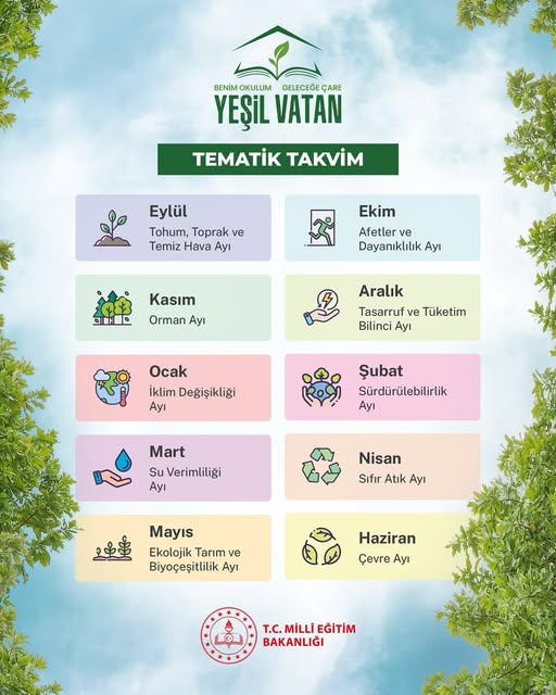 Afyonkarahisar'da Eğitim Öğretim Yılı "Yeşil Vatan" Temasıyla Başlıyor