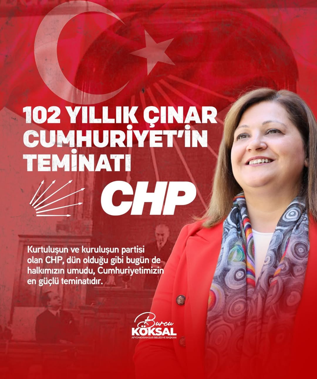 CHP Üyesi Burcu Köksal: "Cumhuriyetimizin En Güçlü Teminatı"