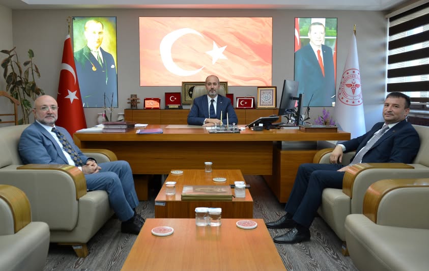 Afyonkarahisar Sağlık Müdürü Dr. Hakkı Öztürk'e Siyasi Parti Ziyaretleri