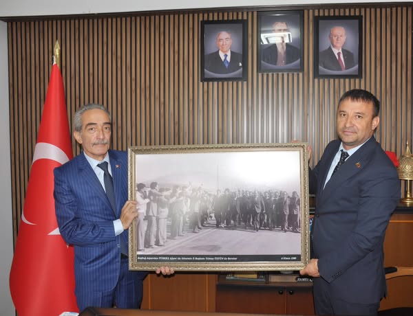 MHP Afyonkarahisar İl Başkanı Kahveci'yi Esnaf Odaları Ziyaret Etti