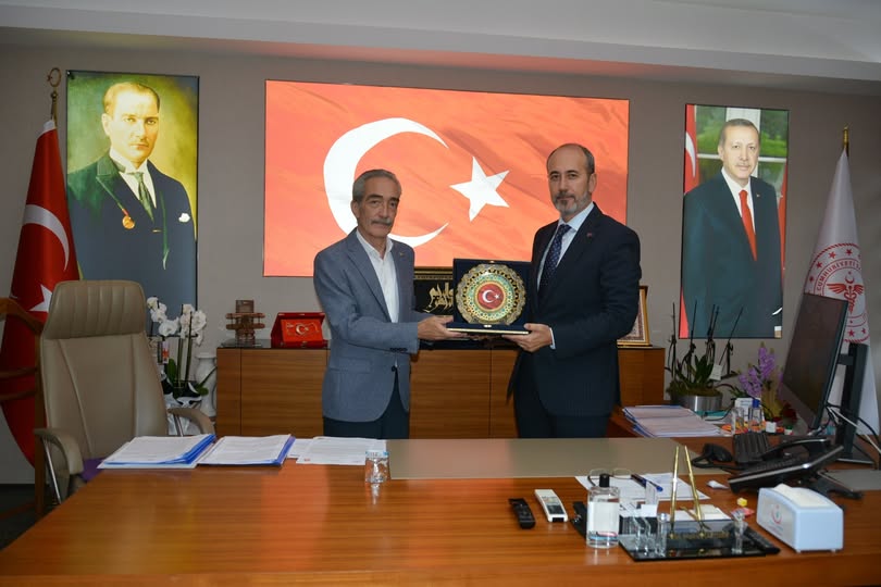 Afyonkarahisar Sağlık Müdürü, Esnaf Odası Başkanı ile Görüşme Gerçekleştirdi