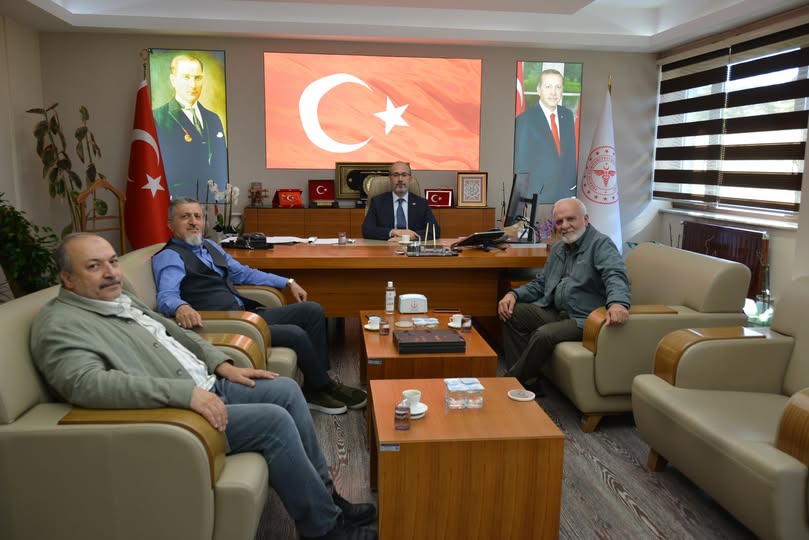 Afyonkarahisar Sağlık Müdürü Öztürk, Eski Çalışma Arkadaşlarını Ağırladı