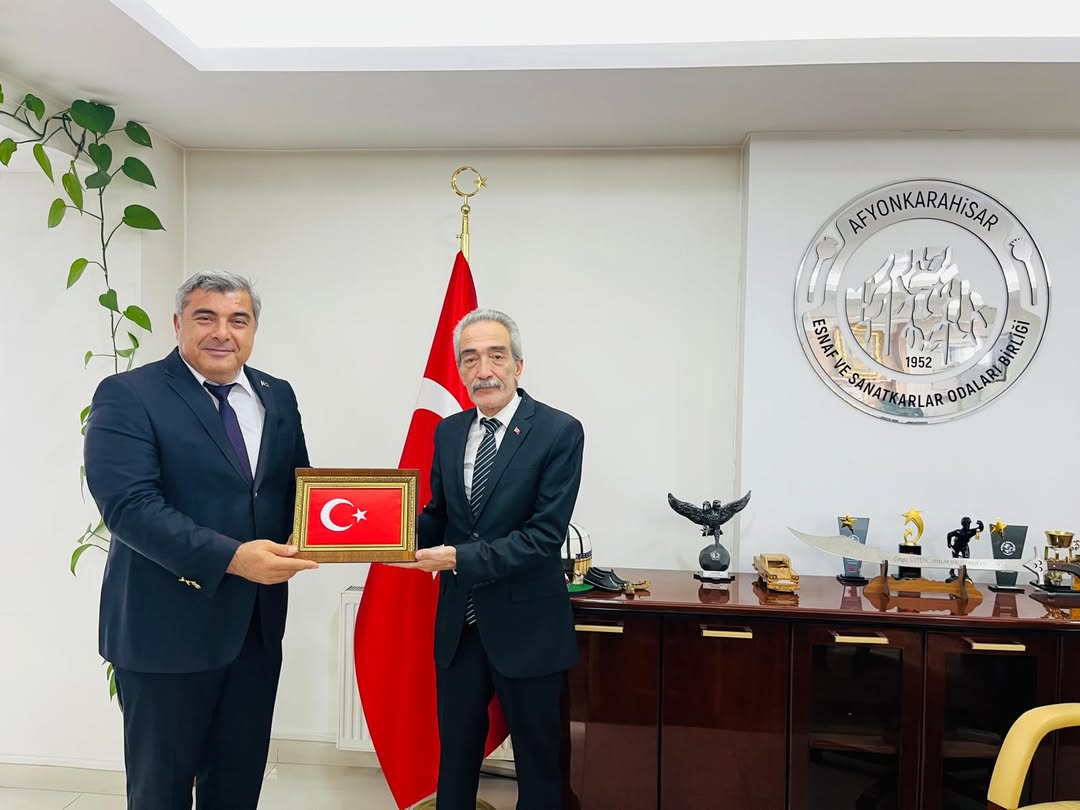 Afyonkarahisar'da Ahilik Haftası Ziyareti: Eğitim ve Esnaf Buluşması