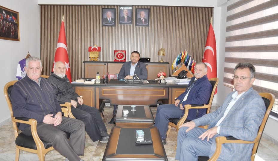 MHP Afyonkarahisar İl Başkanı Ahmet Kahveci, Esnaf Odası Başkanını Ağırladı