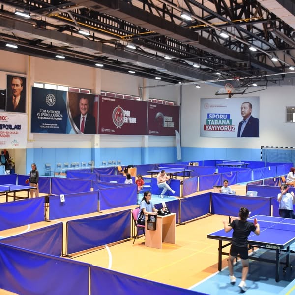 Afyonkarahisar'da Masa Tenisi İl Birinciliği Heyecanı