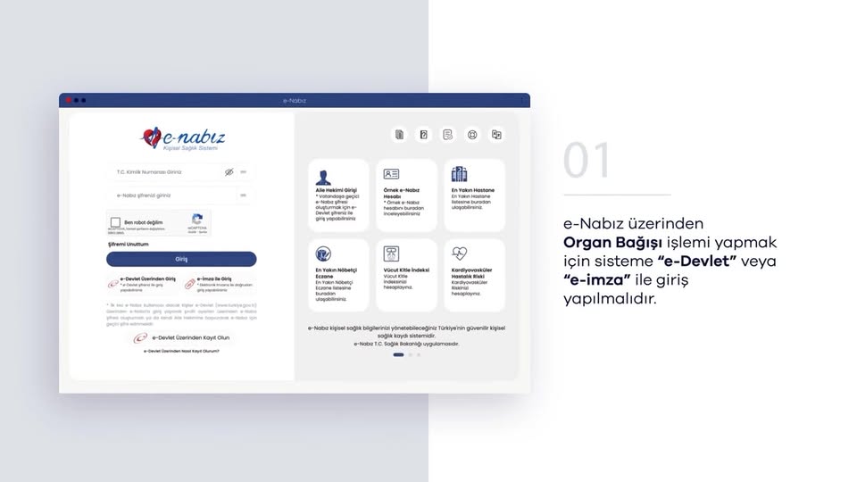 Afyonkarahisar'da Organ Bağışı Süreci e-Nabız Üzerinden Dijitalleşti