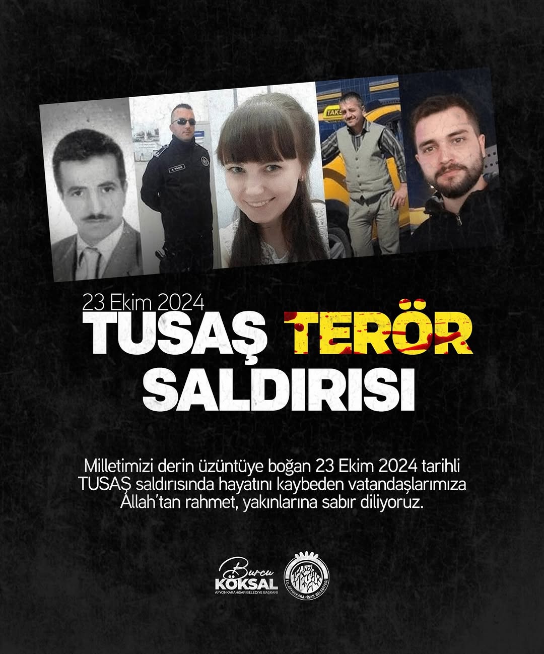TUSAŞ'ta Terör Saldırısının Birinci Yılı: Kayıplar Anıldı