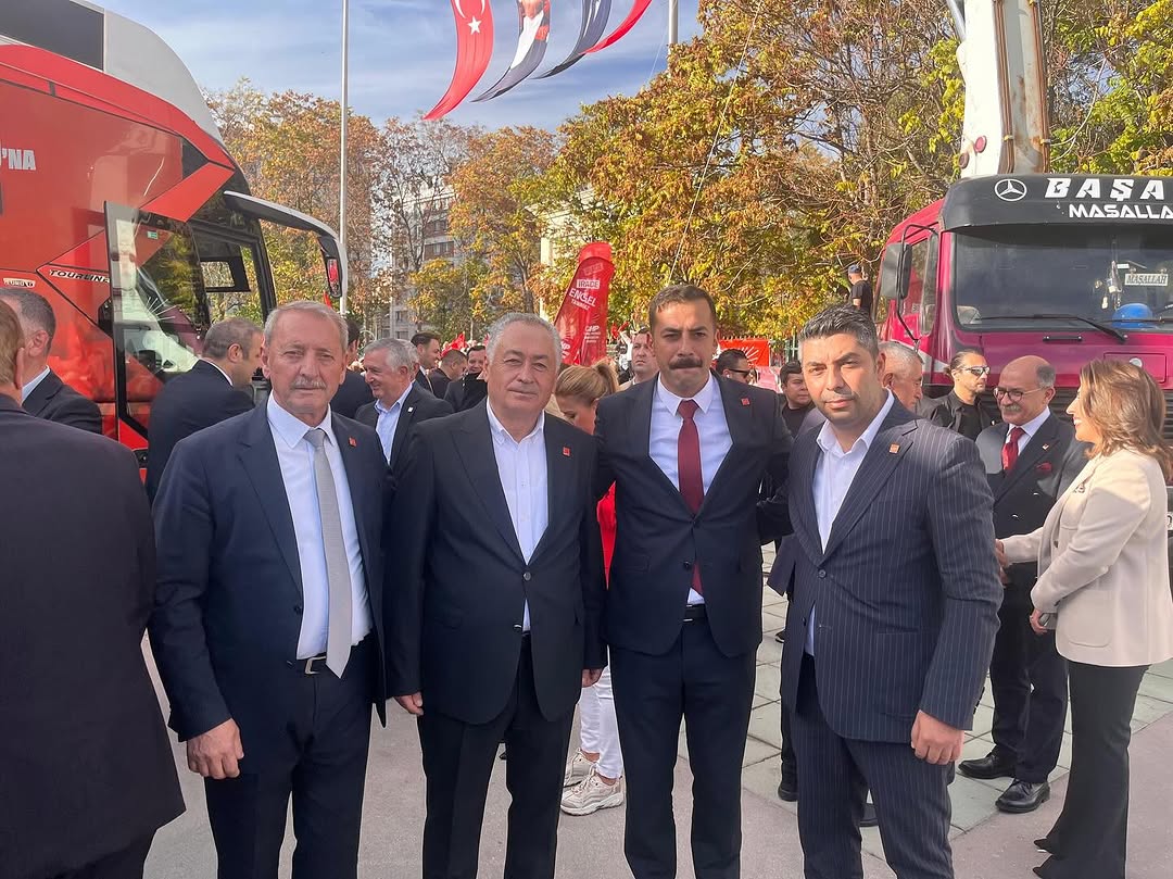 CHP Afyonkarahisar, Eskişehir Mitingi'nde Coşkuyla Yer Aldı